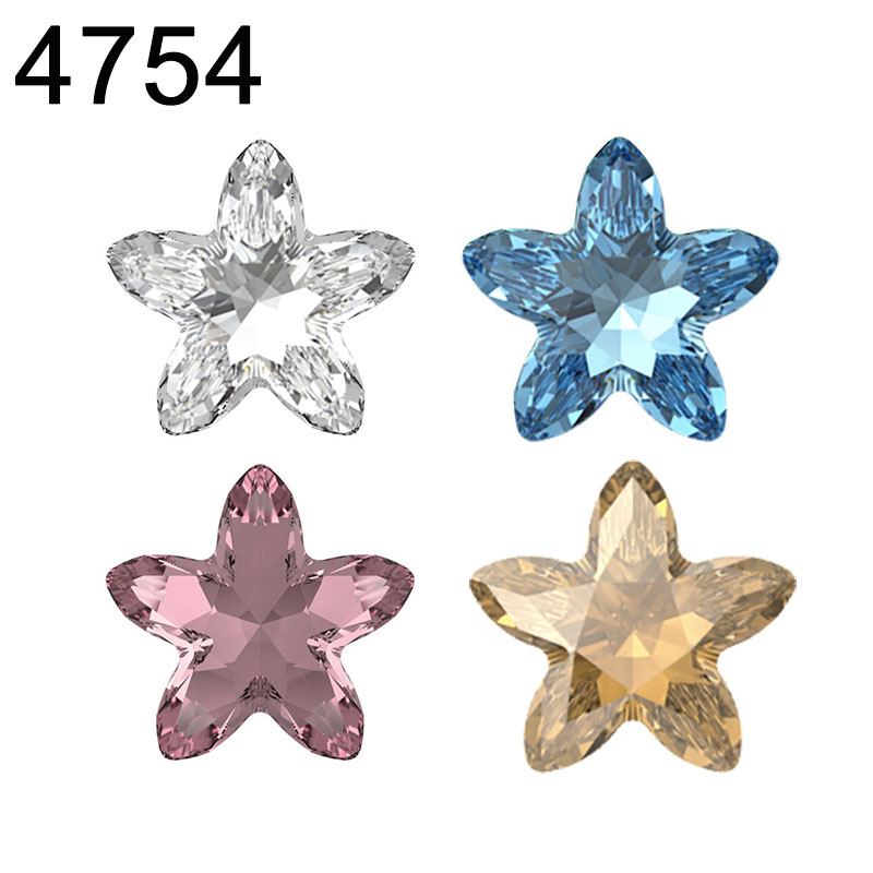 Rhinestone Nail Gem - (1 قطعة) 4754 Starbloom يتوهم حجر