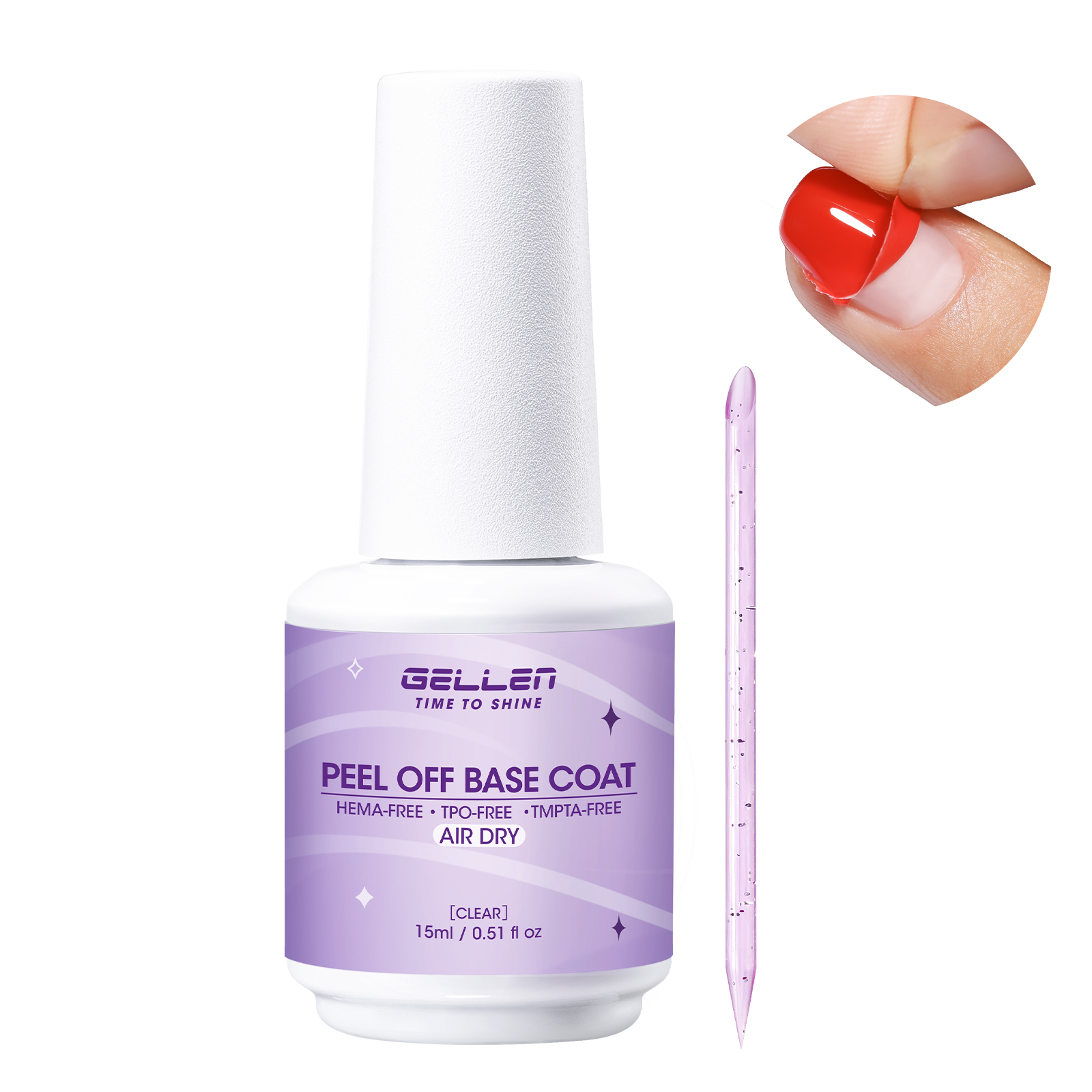 Peel Off Base Coat - طلاء أساس قابل للتقشير من GELLEN
