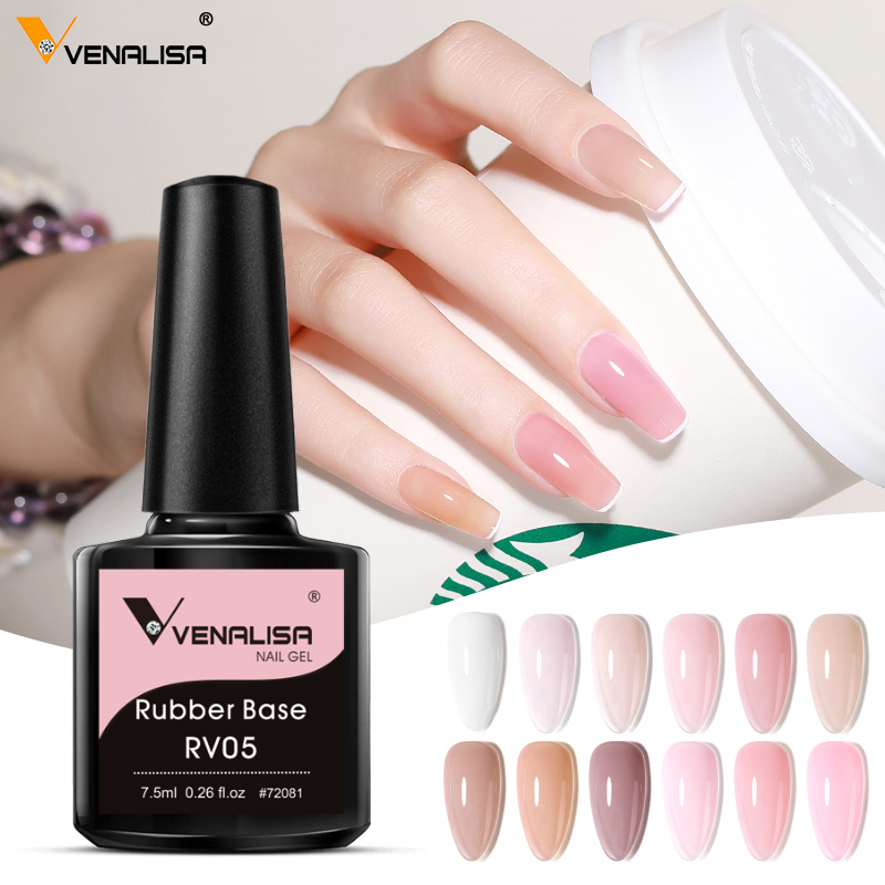 VENALISA المطاط قاعدة معطف الل - مراجعة Peel Off Base Coat وسعره
