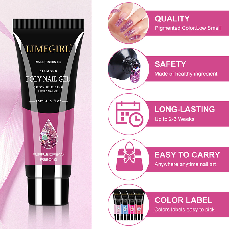 طقم فن الأظافر من LIMEGIRL سعة - مراجعة Nail Art Extension Cat Eye وسعره