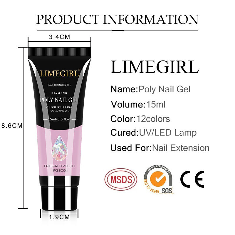 طقم فن الأظافر من LIMEGIRL سعة - مراجعة Nail Art Extension Cat Eye وسعره