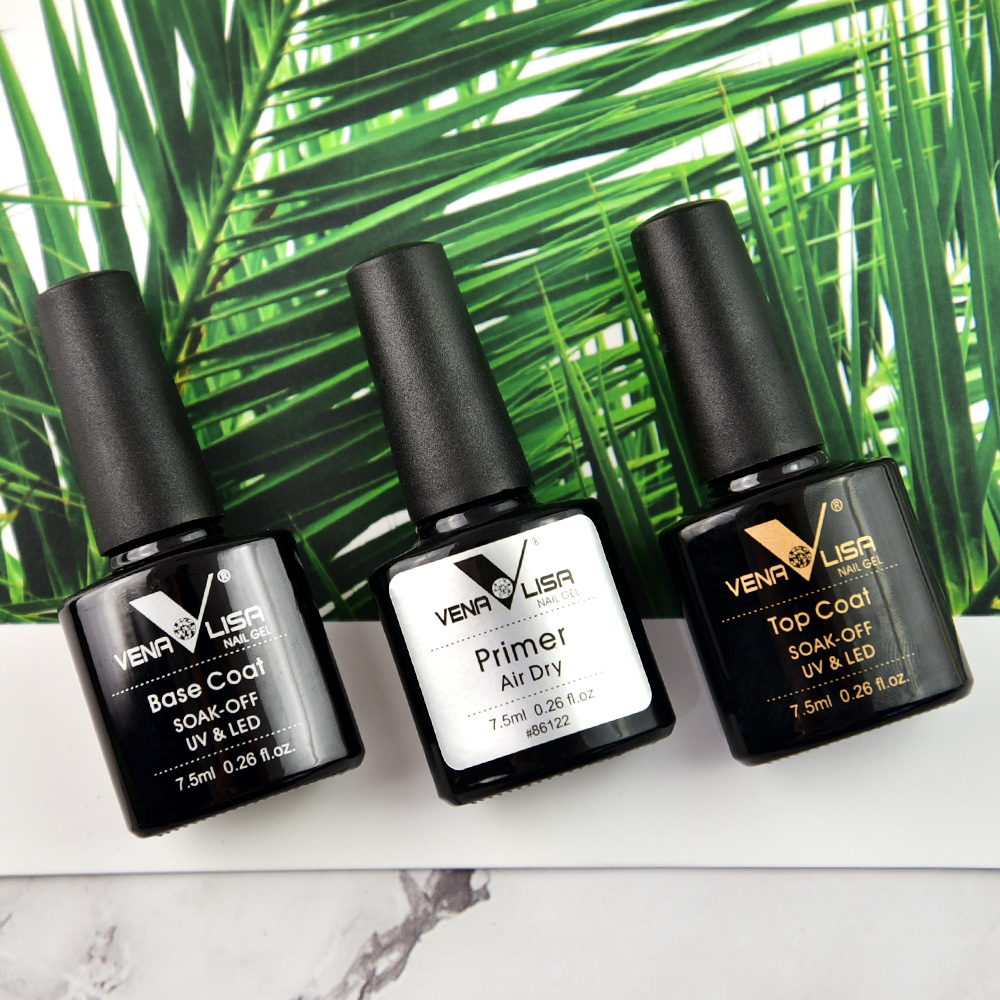 3 قطعة/المجموعة Venalisa التمه - مراجعة Peel Off Base Coat وسعره