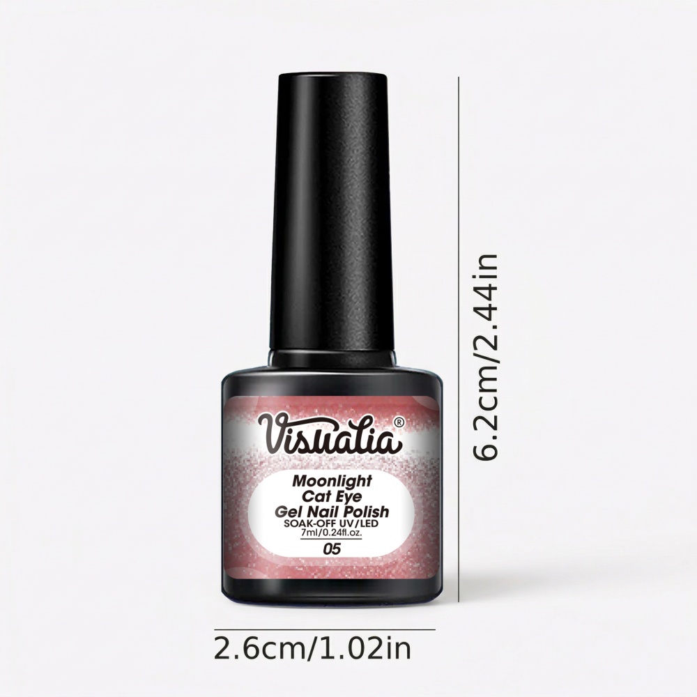 طلاء أظافر جل فيزوياتيا بمعجون - مراجعة Nail Art Extension Cat Eye وسعره