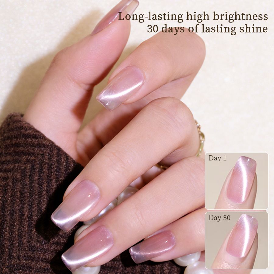 طلاء أظافر جل مغناطيسي للقطط م - مراجعة Peel Off Base Coat وسعره