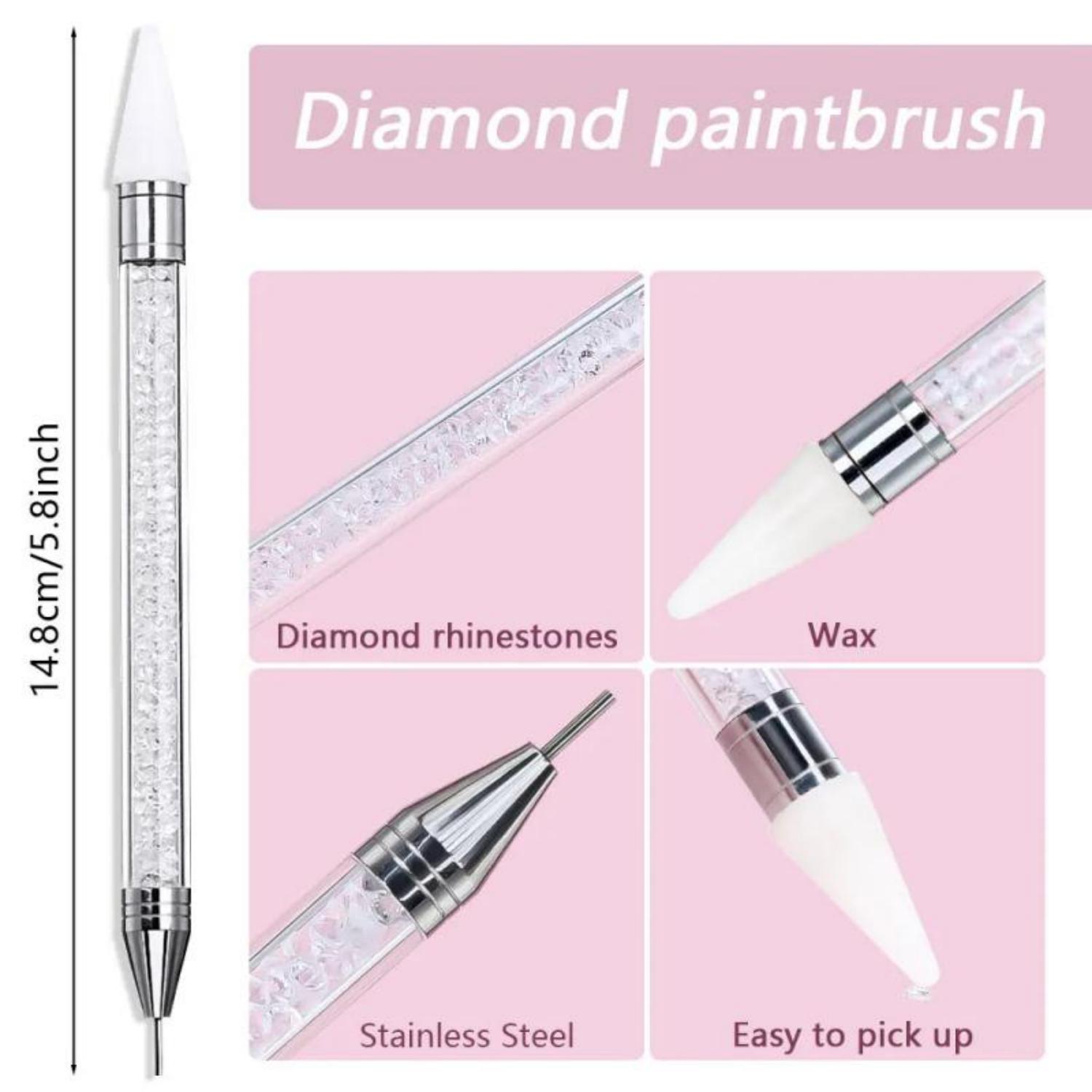 قلم شمع مزدوج الطرف لتحديد ووض - مراجعة Rhinestone Nail Gem وسعره