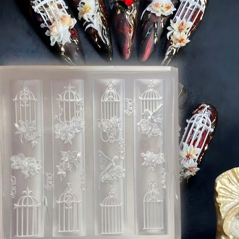 حامل شموع على شكل فراشة، جرس ر - مراجعة Nail Art Gothic وسعره