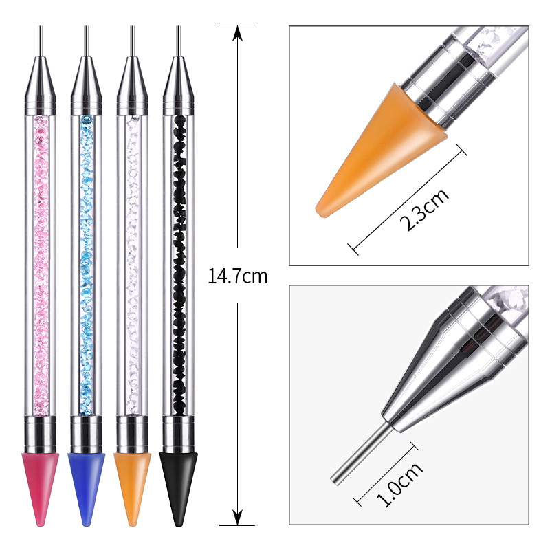 رسومات أظافر فرشاة للتقليم مزد - مراجعة Rhinestone Nail Gem وسعره