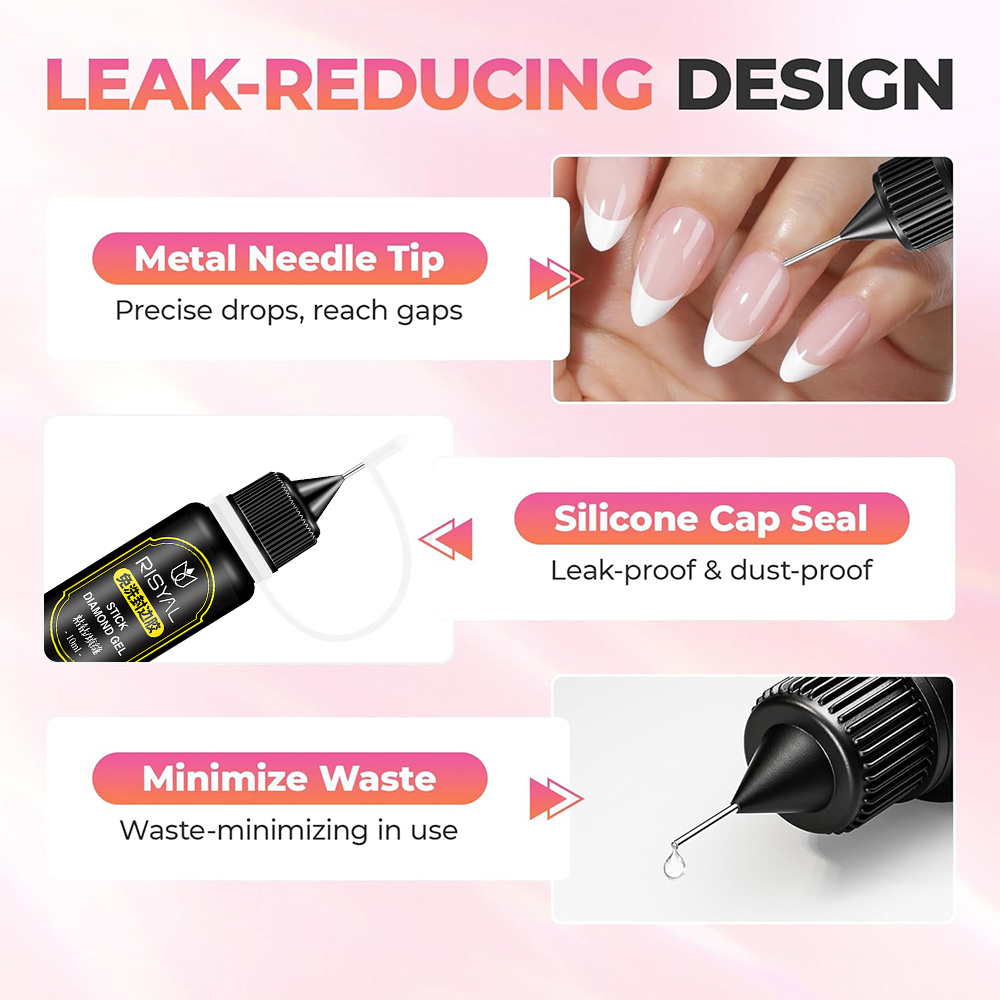 غراء تثبيت أحجار الراين للأظاف - مراجعة Rhinestone Nail Gem وسعره