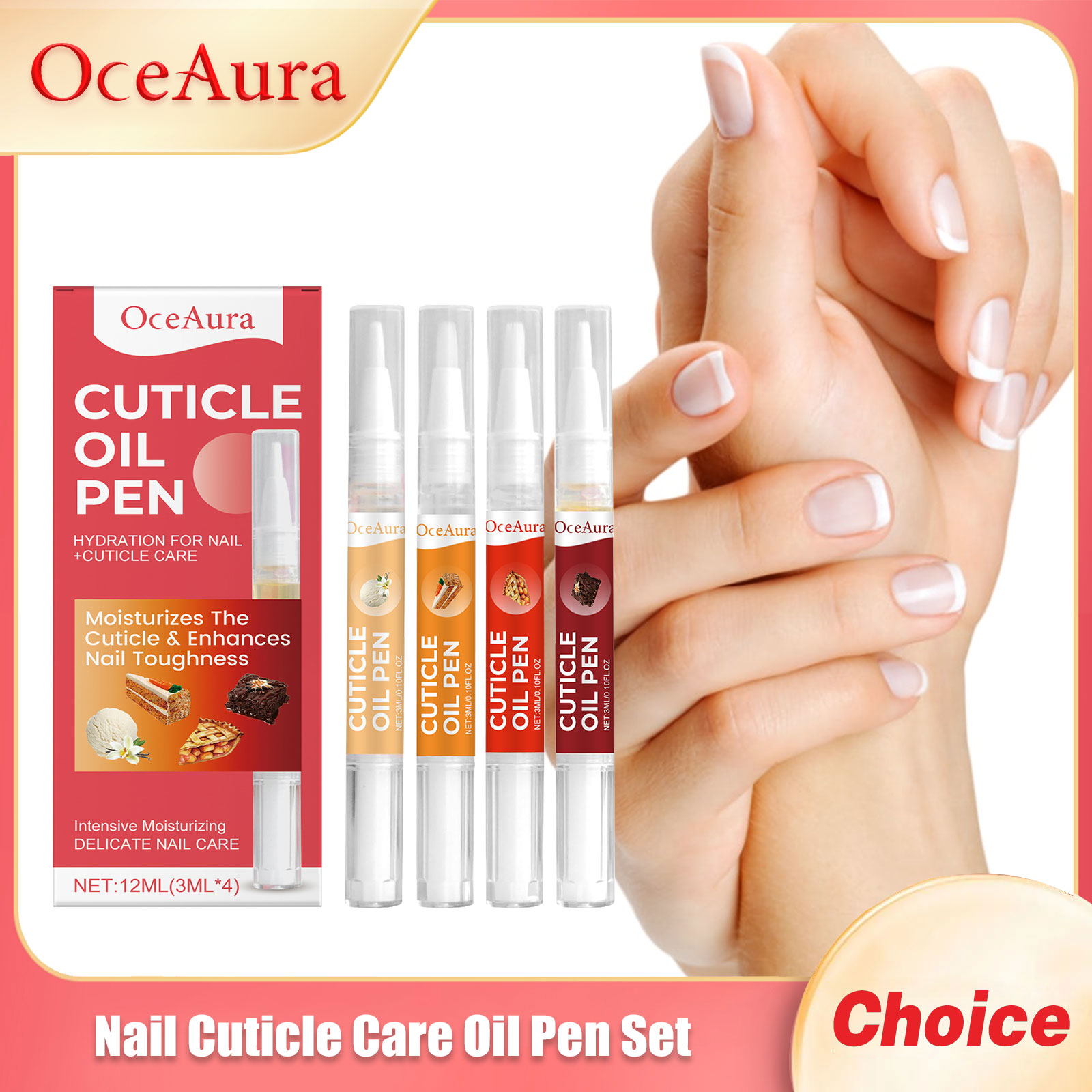 Oceaura مسمار العناية بالبشرة  - مراجعة Cuticle Oil Pen وسعره