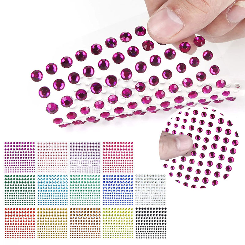 ملصقات ذاتية اللصق من حجر الرا - مراجعة Rhinestone Nail Gem وسعره