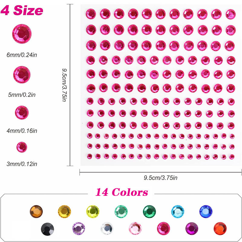 ملصقات ذاتية اللصق من حجر الرا - مراجعة Rhinestone Nail Gem وسعره