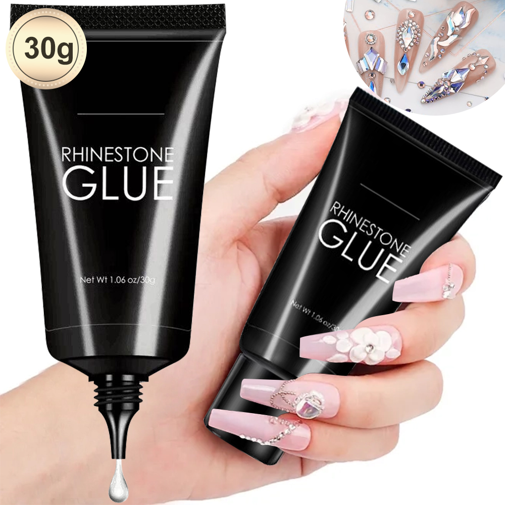 30 جرام مسمار حجر الراين الغرا - مراجعة Rhinestone Nail Gem وسعره