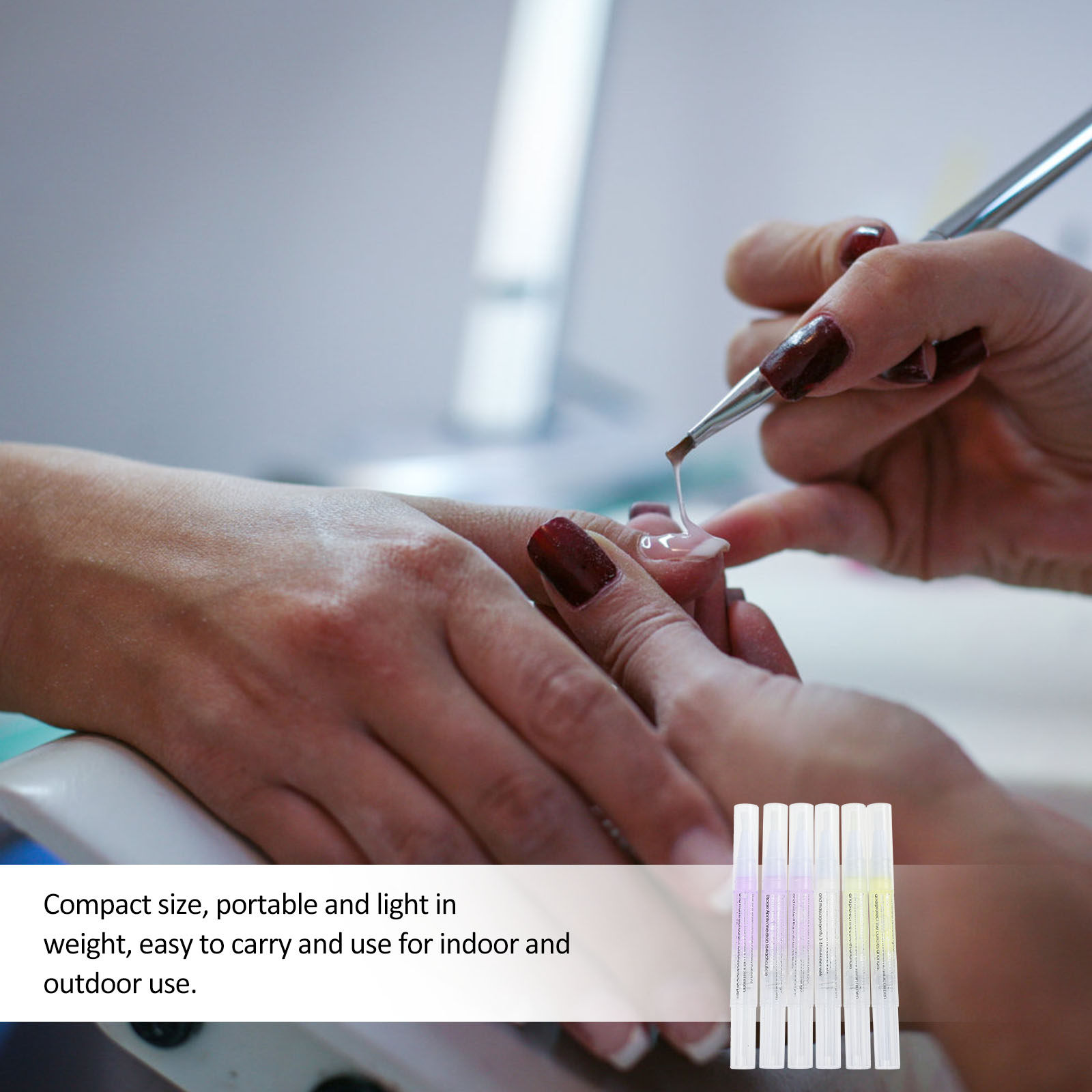 ٦ قطع من أقلام زيت البشرة حول  - مراجعة Cuticle Oil Pen وسعره