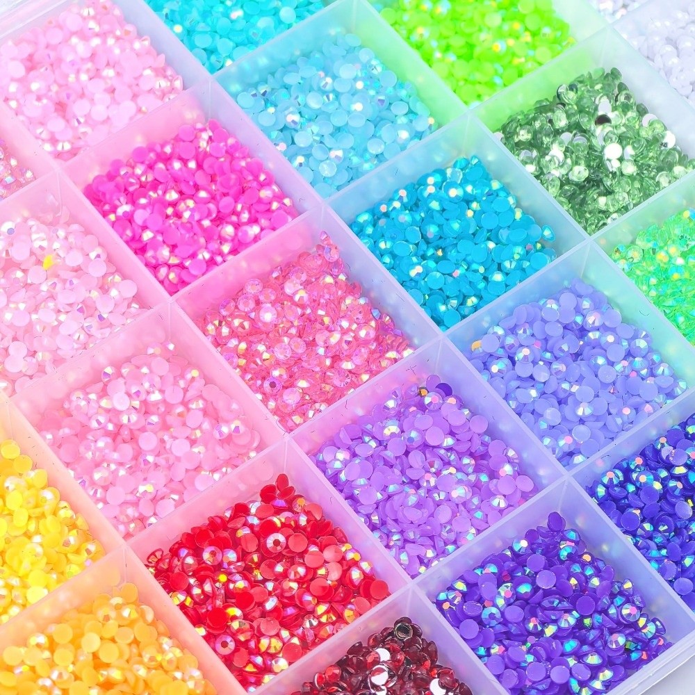 مجموعة أحجار الراين الراتنجية  - مراجعة Rhinestone Nail Gem وسعره