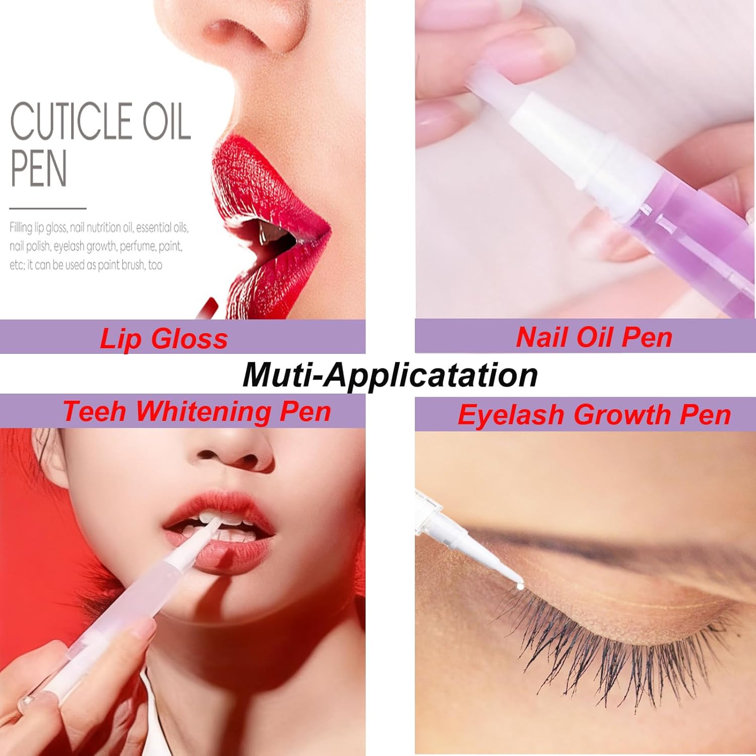 12 قطعة أقلام زيت الأظافر فارغ - مراجعة Cuticle Oil Pen وسعره
